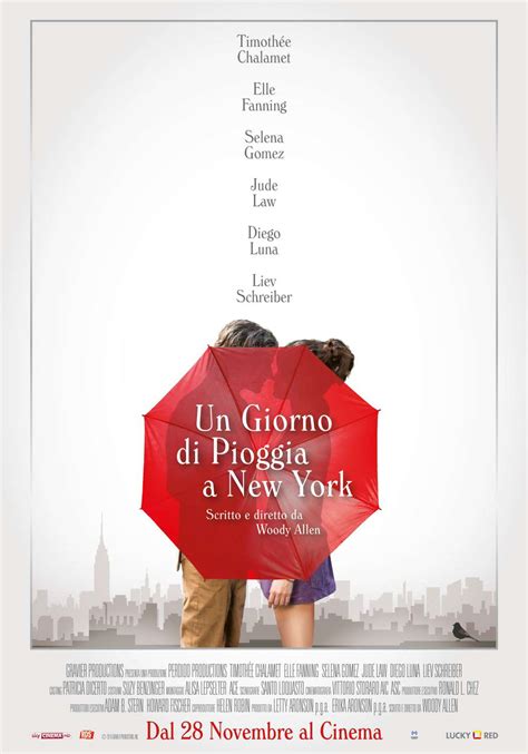 woody allen film 2019 titolo originale|Cast completo del film Un giorno di pioggia a New York.